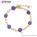 74200 Xuping qualidade guarranteed moda projetado luxuoso personalizado pulseira de ouro cordão de plástico